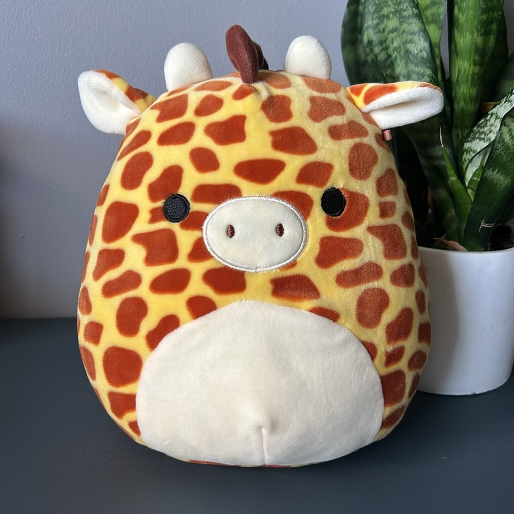 Squishmallows Gary Giraffe Plush with Yellow and Brown Spots 8”